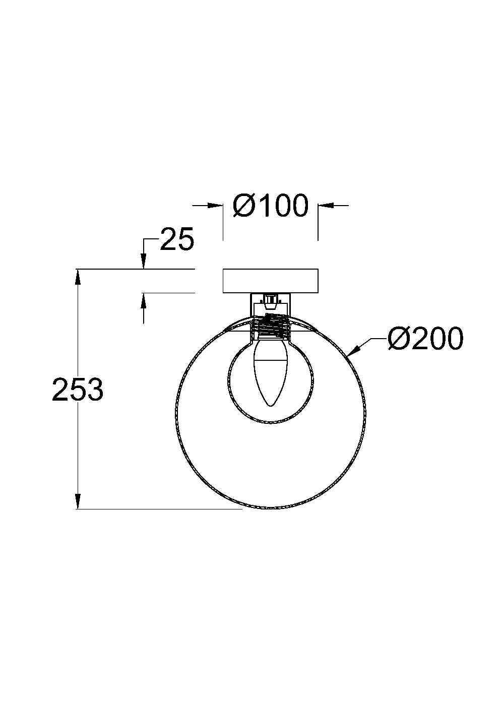 Wall Lamp MOD521WL-01G3