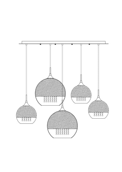 Rippvalgusti P140-PL-170-5-G