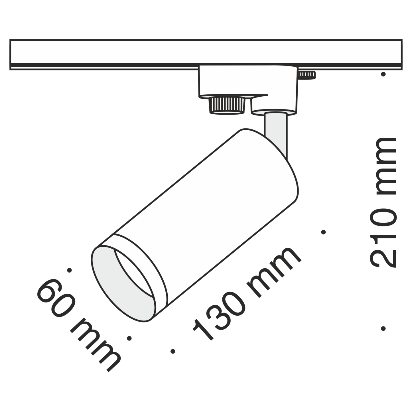 Track Lighting TR004-1-GU10-MG