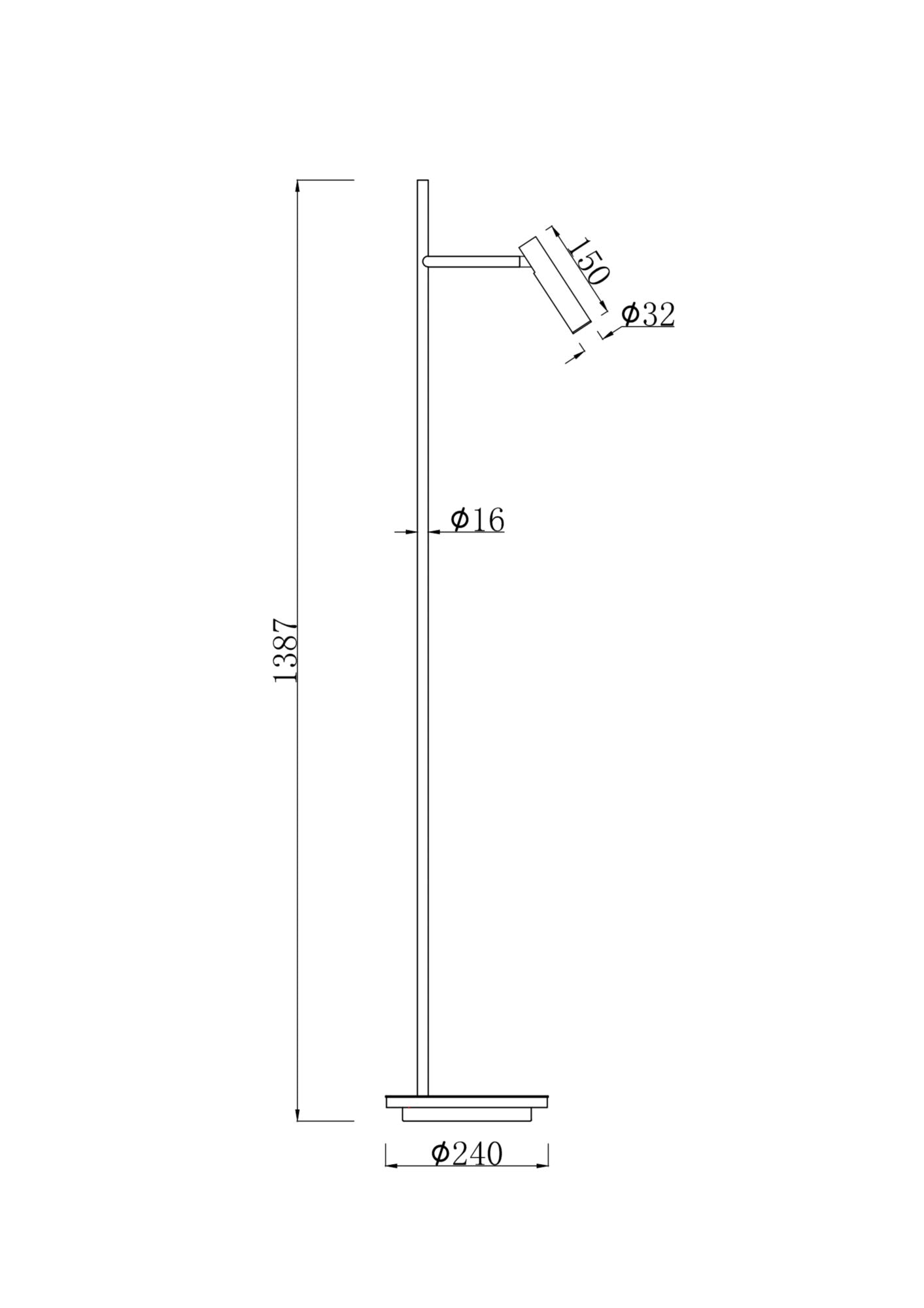 Floor Lamp Z010FL-L8B3K
