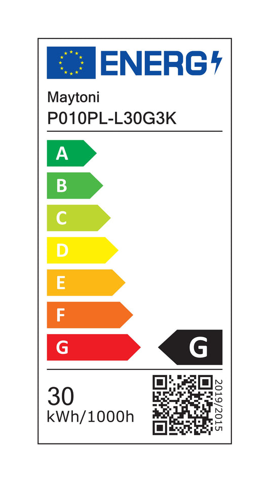Lámpara colgante P010PL-L30G3K