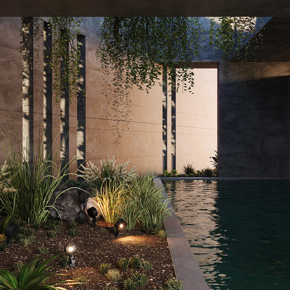 Landscape lighting O495FL-L25B3K