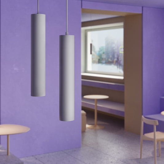 Pendant luminaire P082PL-GU10-W
