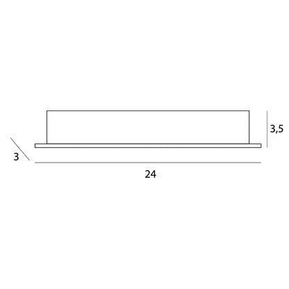 Maxlight H0138 X-line, täydennettävä ohjaimella HT0138