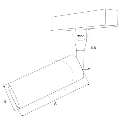 Maxlight M0030Z Magnetischer Reflektor 4,7W Zigbee