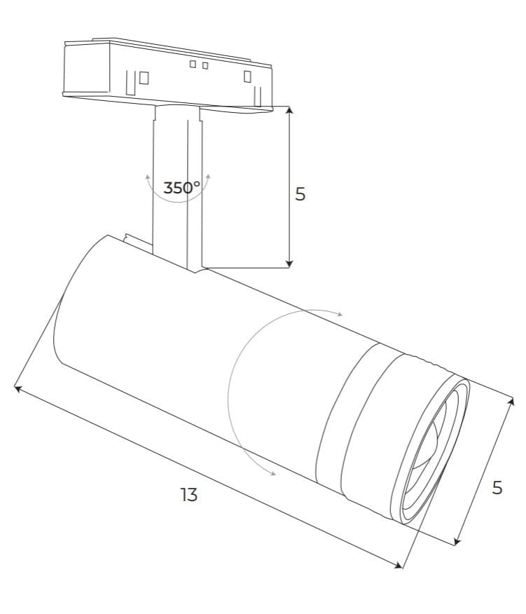 Maxlight M0041N Магнитный зум-рефлектор Вкл./Выкл.