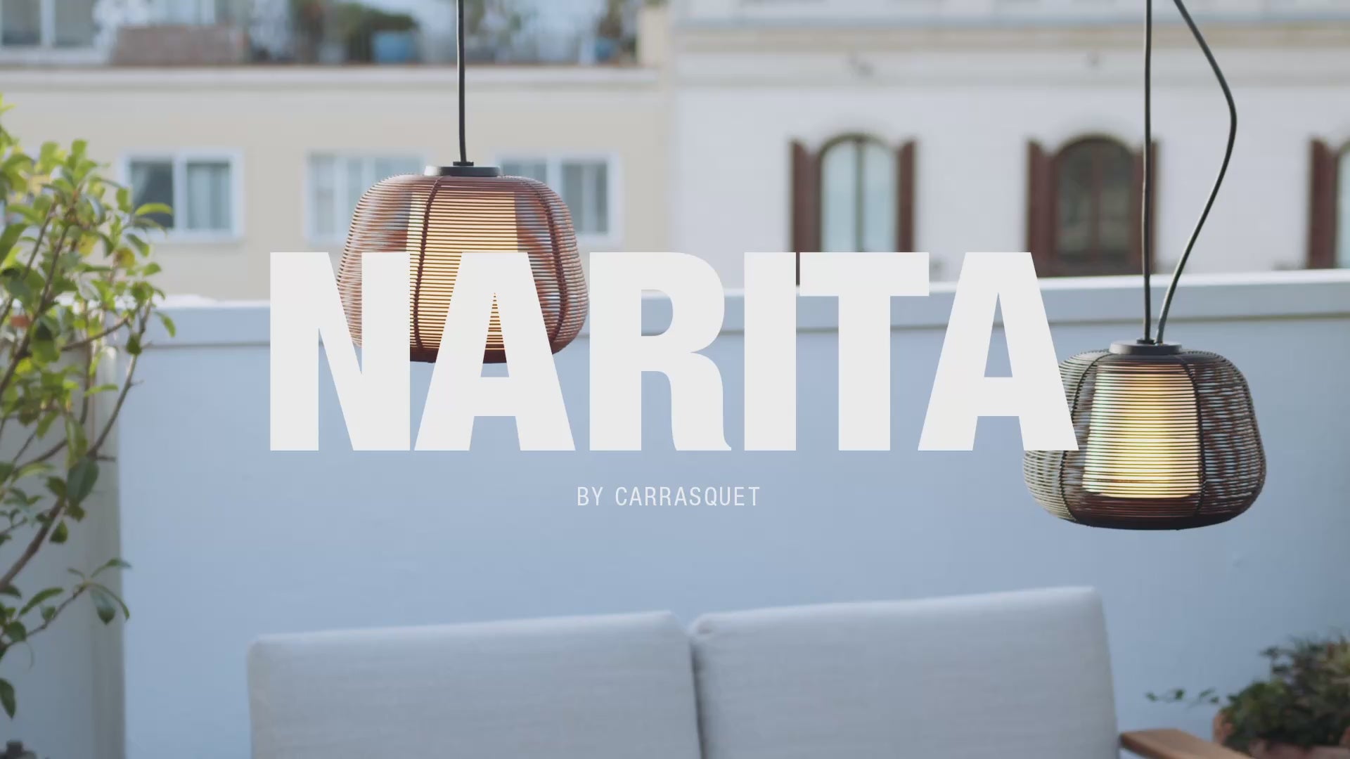 Load video: Modern wall lighting: Samba lamp design by Faro Barcelona