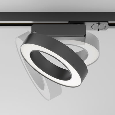 Modern ceiling light fixture on a neutral background