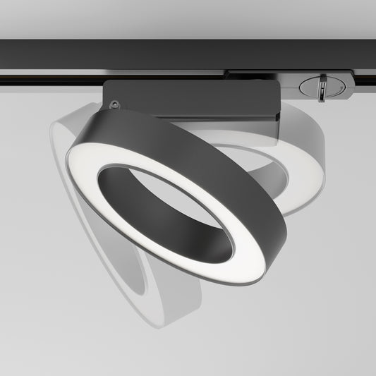 Modern ceiling light fixture on a neutral background